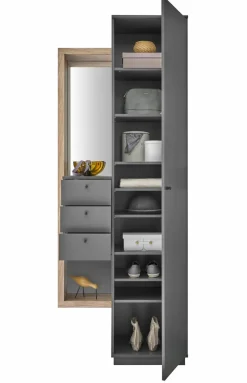 Sale Kompaktgarderobe Frame Anthrazit