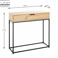 Best Haku Konsolentisch Malmö Eiche