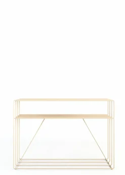 New Metallbude Konsolentisch Ria Cashew