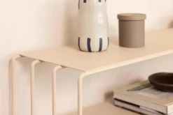 New Metallbude Konsolentisch Ria Cashew