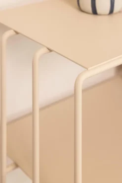 New Metallbude Konsolentisch Ria Cashew