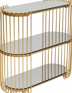 Discount KARE DESIGN Konsolentisch Wire 87707 Gold