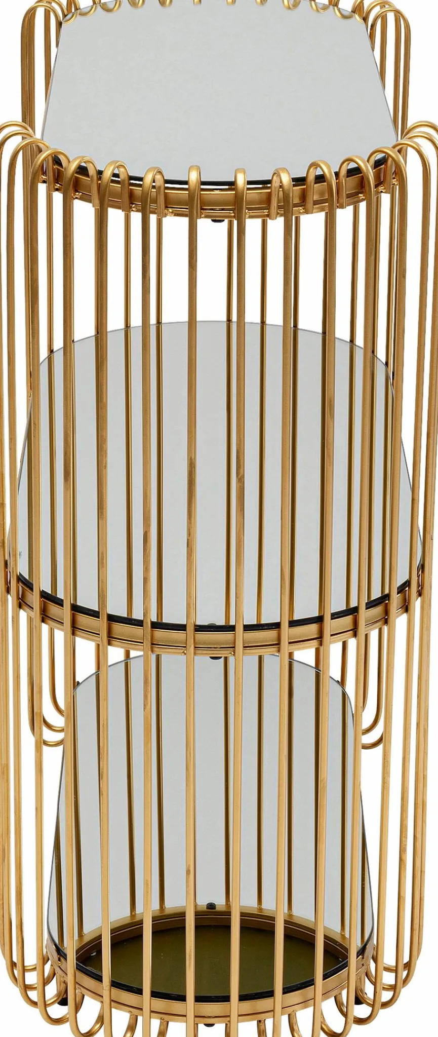 Discount KARE DESIGN Konsolentisch Wire 87707 Gold