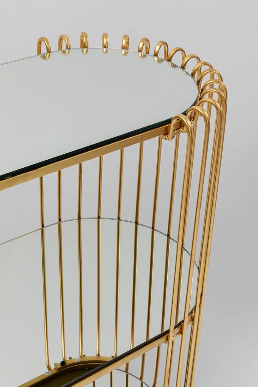 Discount KARE DESIGN Konsolentisch Wire 87707 Gold