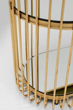 Discount KARE DESIGN Konsolentisch Wire 87707 Gold