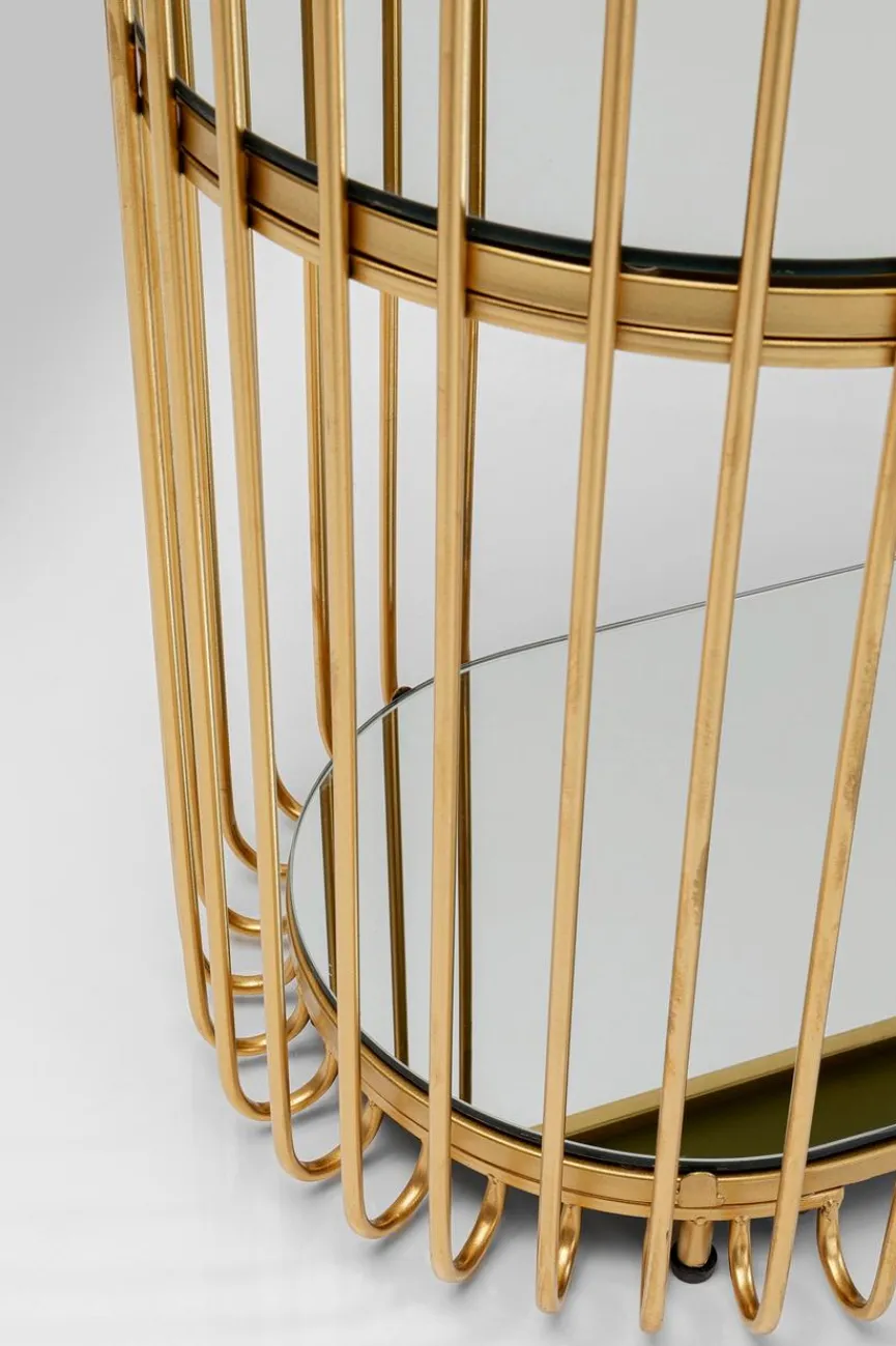 Discount KARE DESIGN Konsolentisch Wire 87707 Gold