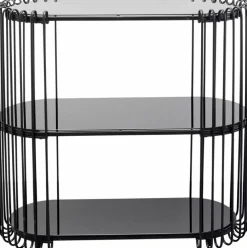 Clearance KARE DESIGN Konsolentisch Wire 87649 Schwarz