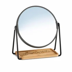 Sale Kosmetikspiegel Ø 17,50 cm, Höhe 20,50 cm Schwarz