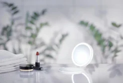 Smedbo Kosmetikspiegel Reise Weiß