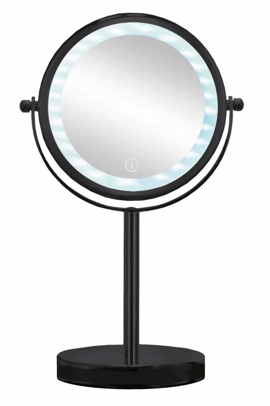 New Kleine Wolke Kosmetikspiegel Bright Mirror Schwarz