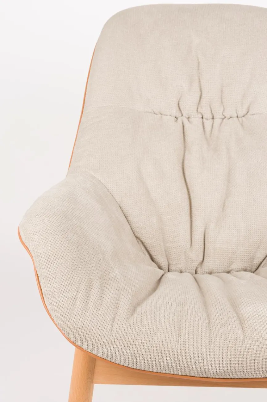 Clearance Zuiver Longchair Duke Orange