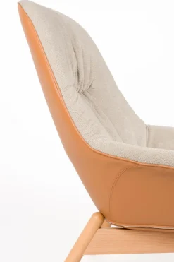 Clearance Zuiver Longchair Duke Orange