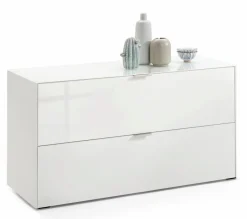 Discount set one by Musterring Lowboard Chicago Weiß