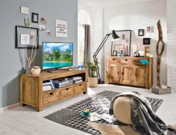 Discount WOLFMÖBEL Lowboard Yoga Sheesham