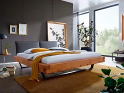 Outlet G+K Massivholzbett BE-0577 160 x 200 cm Kiefer