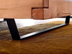 Outlet G+K Massivholzbett BE-0577 160 x 200 cm Kiefer