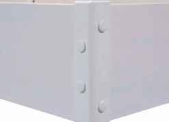 New Inter Link Massivholzbett Chilly 140 x 200 cm Weiß