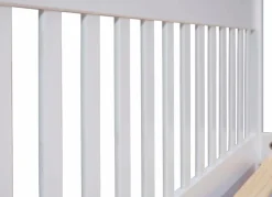 New Inter Link Massivholzbett Chilly 140 x 200 cm Weiß