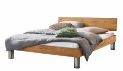 New HASENA Massivholzbett Lodi 140 x 200 cm Wildeiche