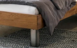 New HASENA Massivholzbett Lodi 140 x 200 cm Wildeiche