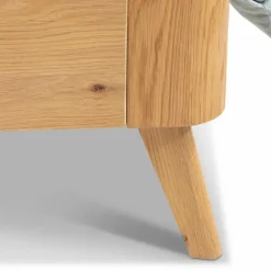 HASENA Massivholzbett Oak-Bianco 180 x 200 cm