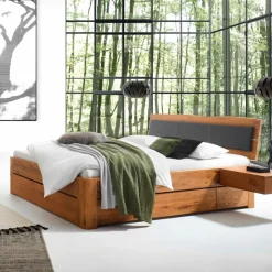 HASENA Massivholzbett Oak-Puro 200 x 200 cm