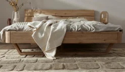 Best MAISON Massivholzbett Omaha 180 x 200 cm Wildeiche