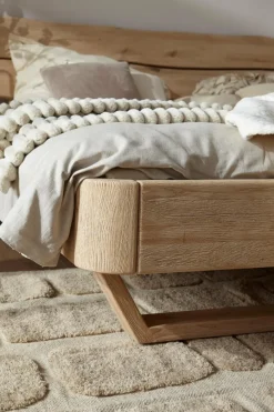 Best MAISON Massivholzbett Omaha 180 x 200 cm Wildeiche