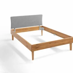 Sale HASENA Massivholzbett Raffaele 140 x 200 cm Wildeiche