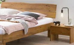 New HASENA Massivholzbett Renzetti 160 x 200 cm Wildeiche