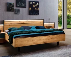 Clearance Wöstmann Massivholzbett WSM 4300 180 x 200 cm Wildeiche