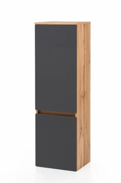 Hot Held-Möbel Midischrank Malmö Eiche / Graphit