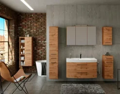 Discount Held-Möbel Midischrank Manchester Wotaneiche