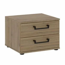 Clearance FORTE Nachtkommode Oriental Tree Eiche / Bartex