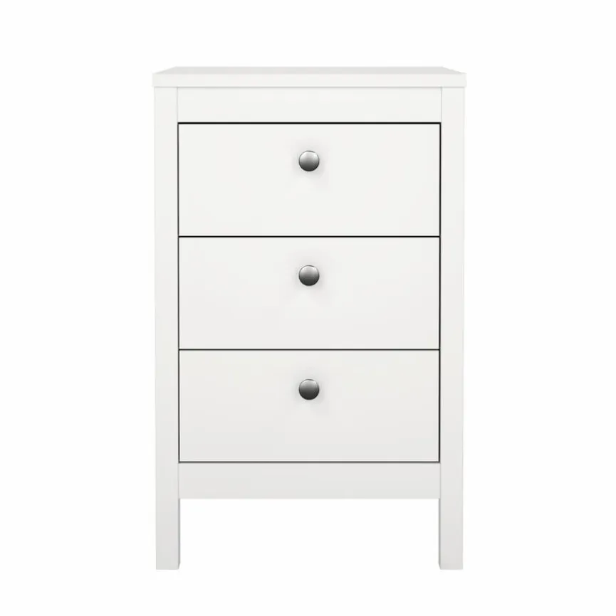 Best Tvilum Nachtkommode Madrid Weiß
