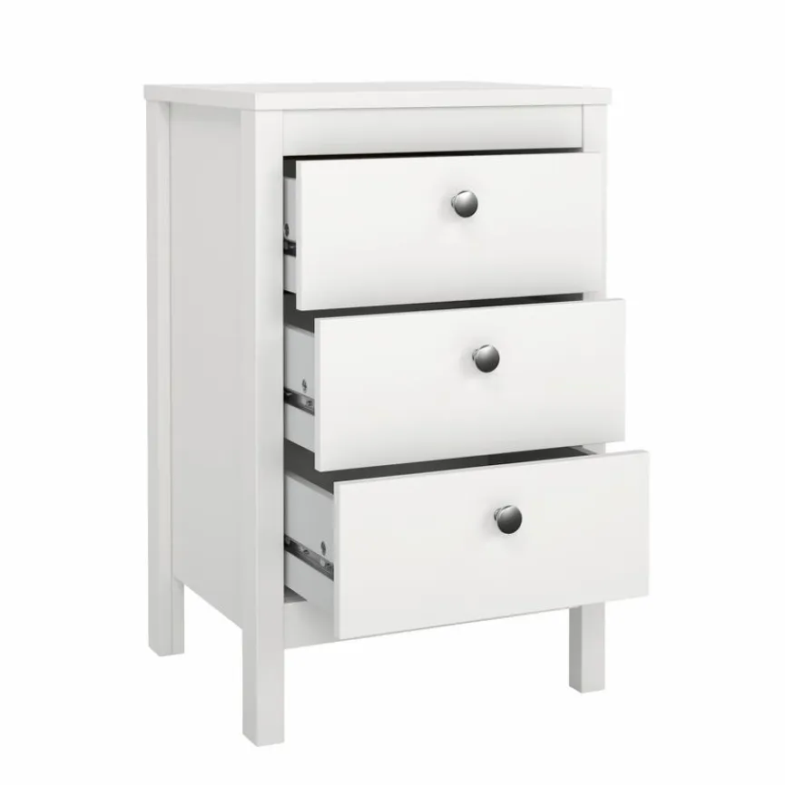 Best Tvilum Nachtkommode Madrid Weiß