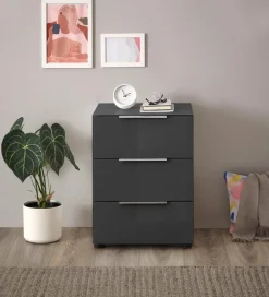 Clearance Nachtkommode Santorin Anthrazit