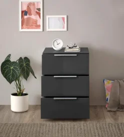 Clearance Nachtkommode Santorin Anthrazit