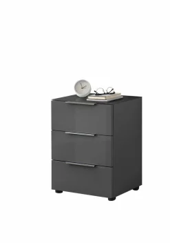 Clearance Nachtkommode Santorin Anthrazit