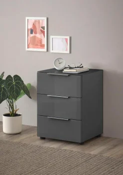 Clearance Nachtkommode Santorin Anthrazit