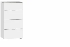 Outlet Jutzler Nachttisch Beimöbelprogramm Weiß