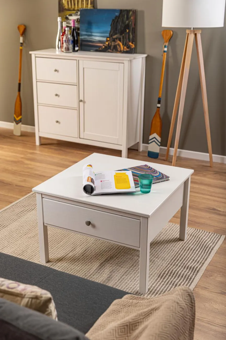 Outlet Inter Link Nachttisch Chilly Weiß