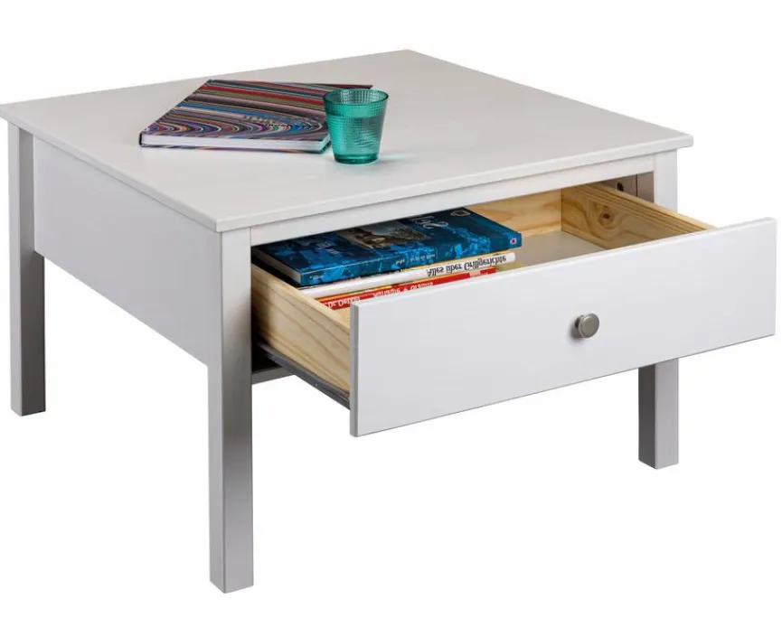 Outlet Inter Link Nachttisch Chilly Weiß