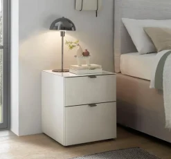 New Wiemann Nachttisch Como Champagner