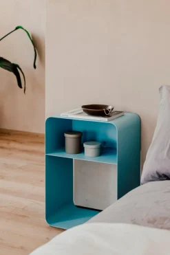 Metallbude Nachttisch Damio