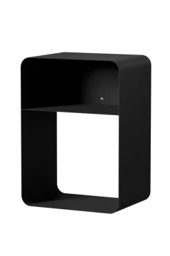 Hot Metallbude Nachttisch Damio Schwarz