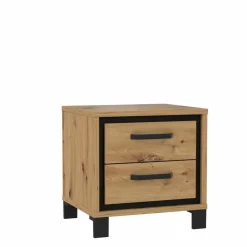 Discount FORTE Nachttisch Farida Eiche