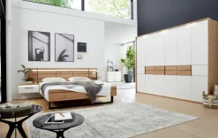 Clearance Musterring Nachttisch Madiva Weiß