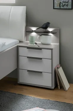 Best Wiemann Nachttisch Merida Weiß