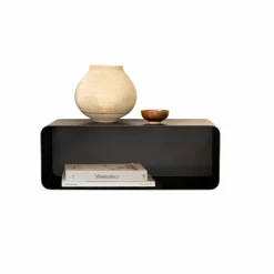 Best Metallbude Nachttisch Nelio Schwarz